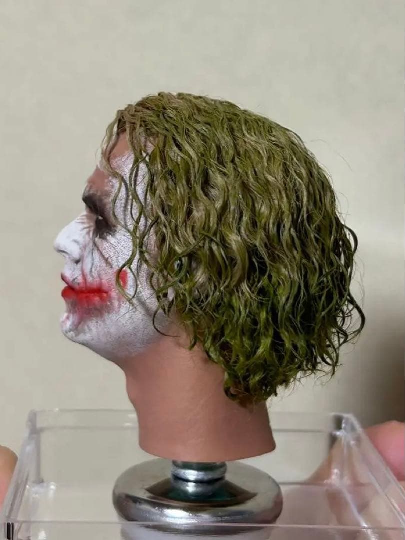 1/6 カスタム植毛ヘッド ダークナイト ジョーカー 審問1.0Ver