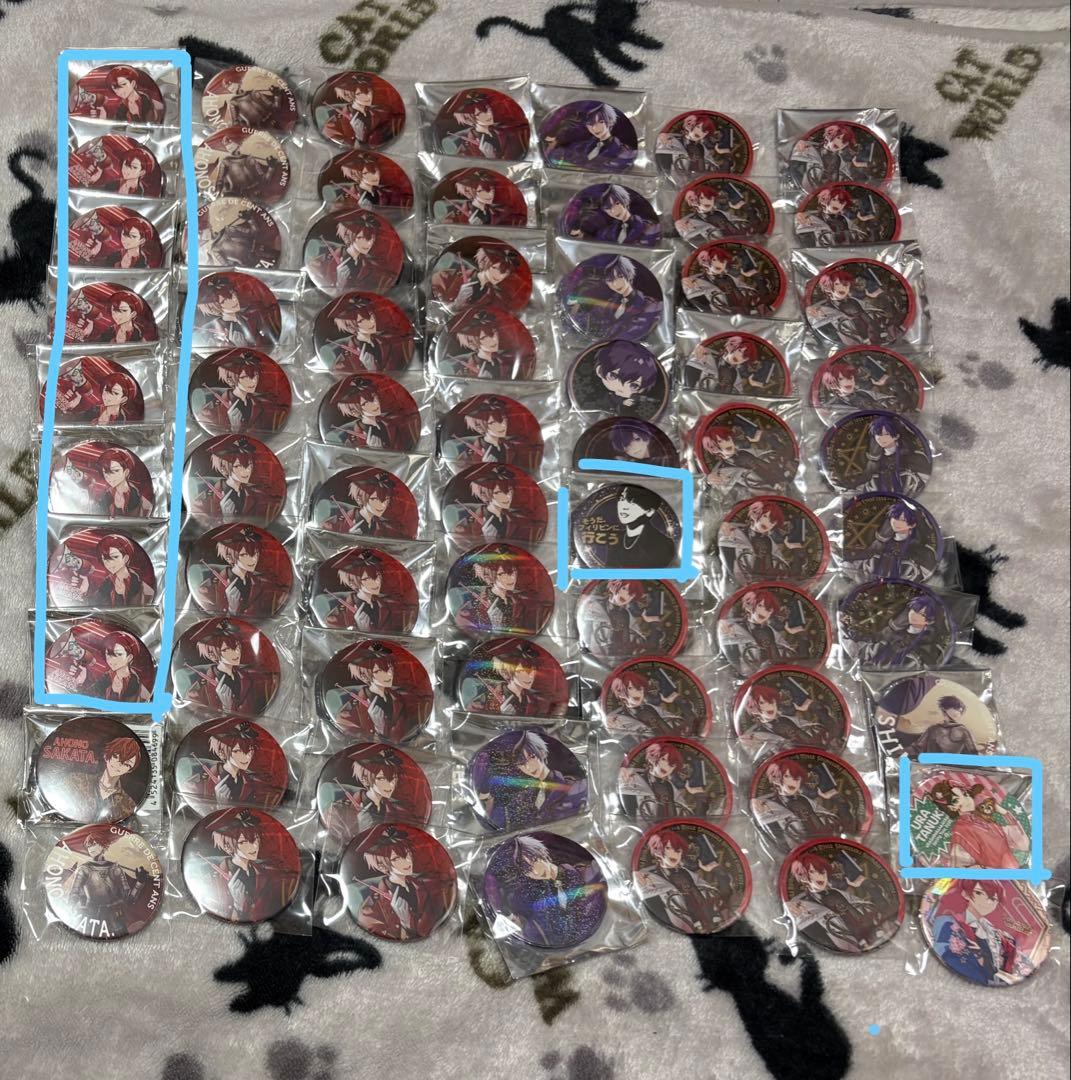 浦島坂田船 缶バッジ まとめ