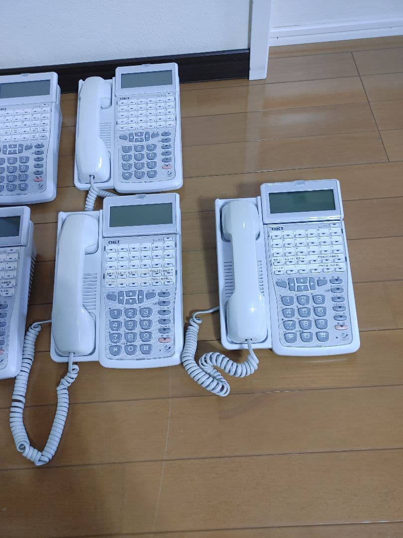 OKI IP電話機 MKT/IP-30DKWHF-V2 7台セット