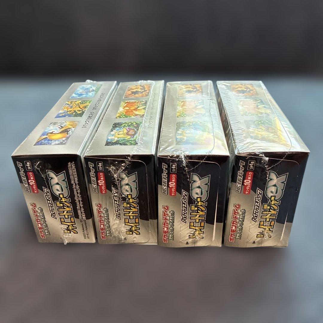 基*す様 ポケモンカードゲーム　シャイニートレジャーｅｘ　シュリンク付　4箱