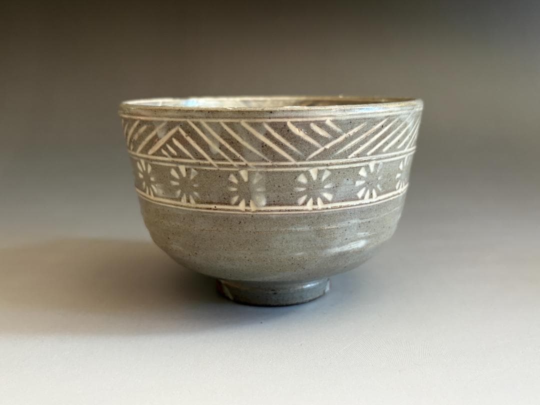 16代永楽善五郎　即全　花三島茶碗　久田宗也　尋牛斎書付　茶道具　表千家