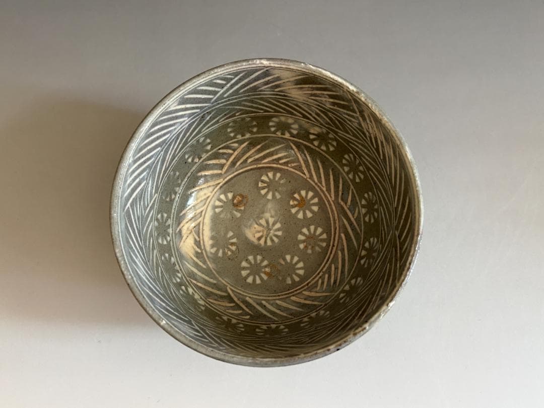 16代永楽善五郎　即全　花三島茶碗　久田宗也　尋牛斎書付　茶道具　表千家