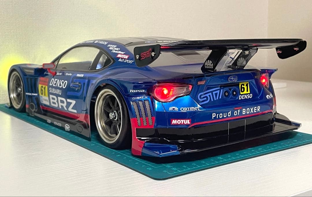 タミヤラジコンボディ　スバルBRZ R&D SPORTS