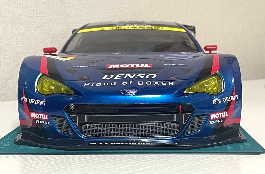 タミヤラジコンボディ　スバルBRZ R&D SPORTS