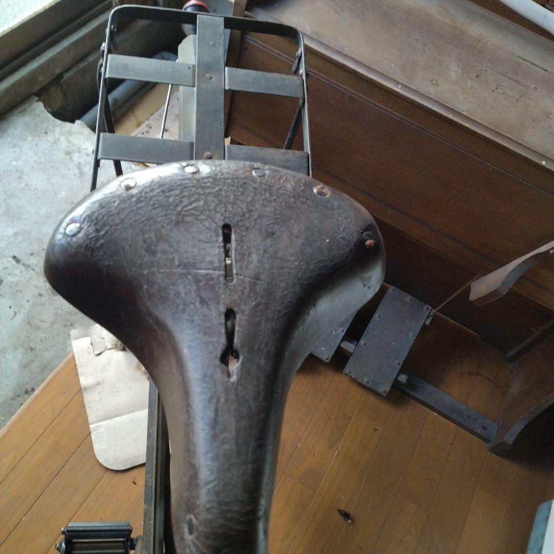 レトロ自転車　要タイヤ交換　サビあり