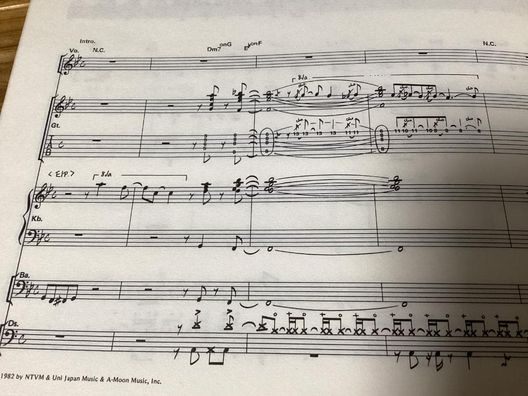 ★楽譜/エイビーズ/タブ譜/バンドスコア/ギタースコア/AB'S/元スペクトラム