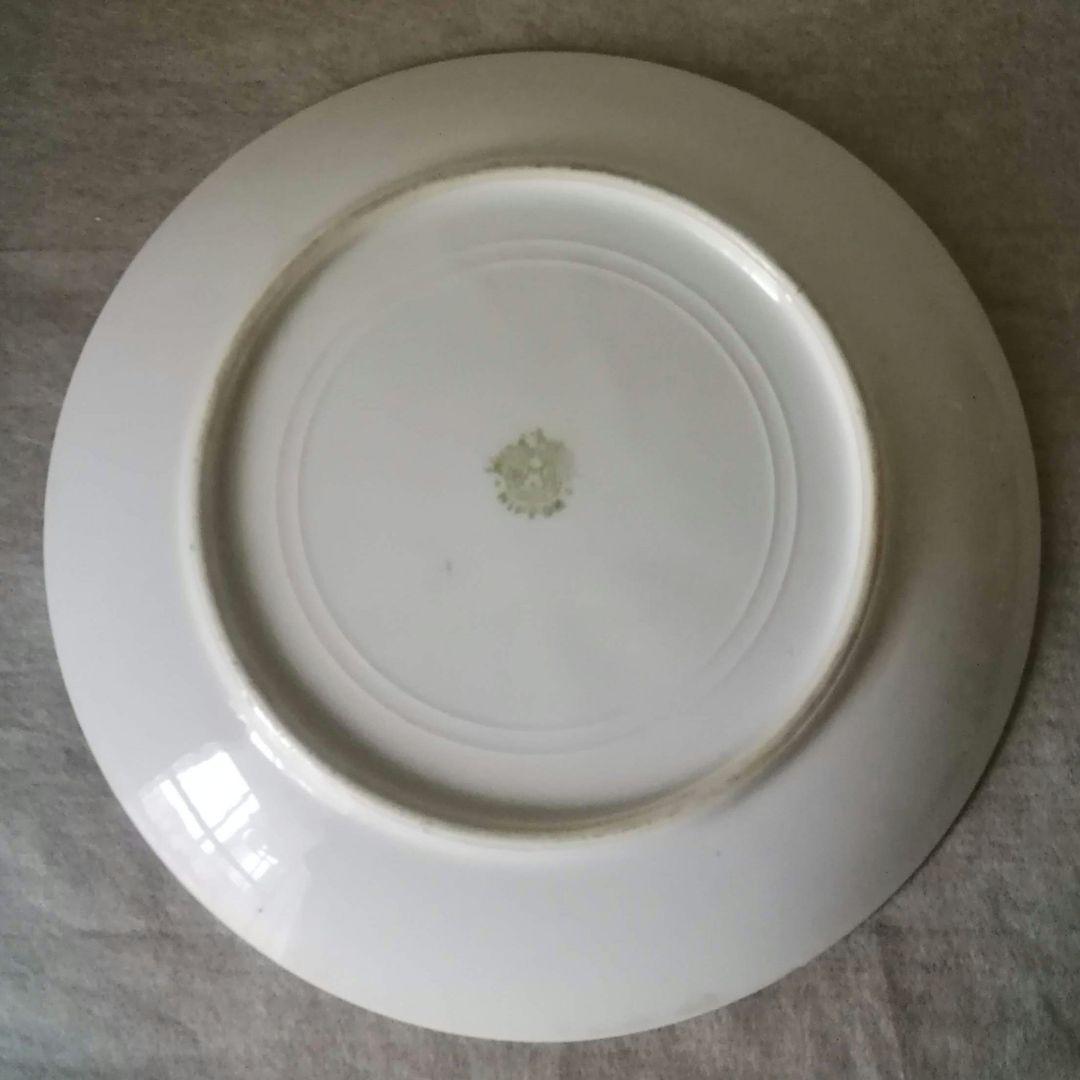 オールドノリタケ　ピーナッツ柄　M-nippon　飾り皿　里帰り美品　アールデコ