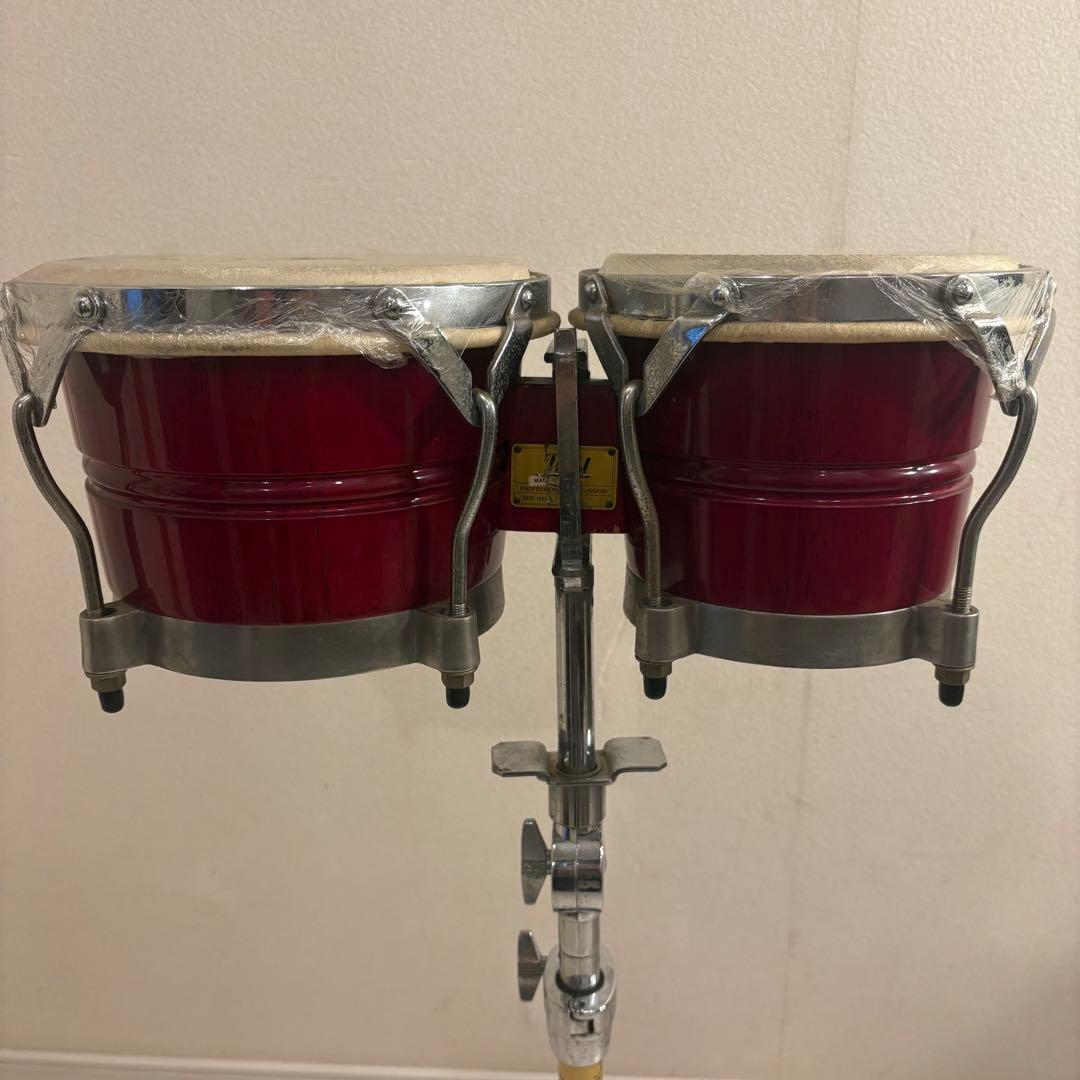 【スタンド付】Pearl パール ボンゴ プロフェッショナル パーカッション