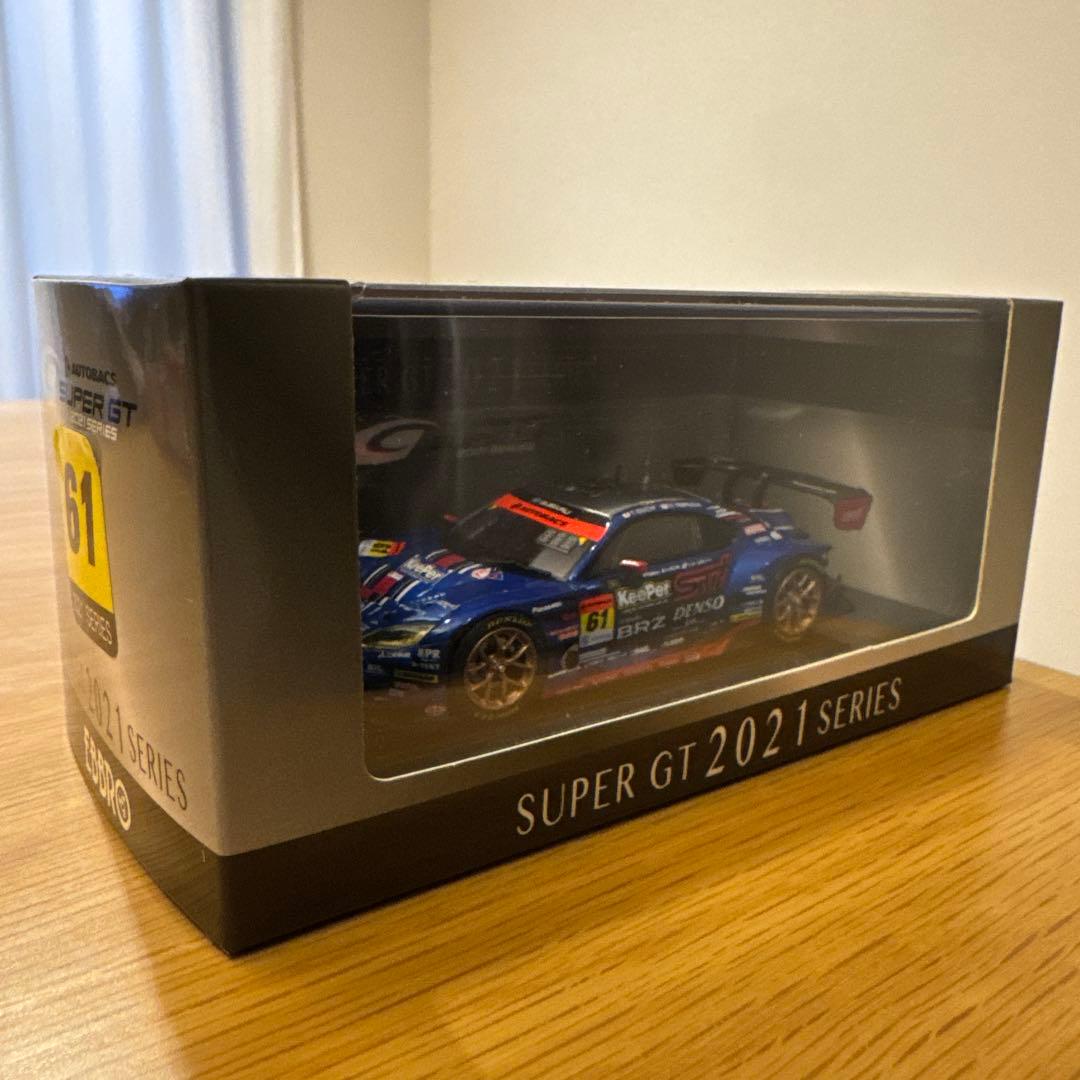 【新品未開封品】 1/43 EBBRO Super GT BRZ 2021