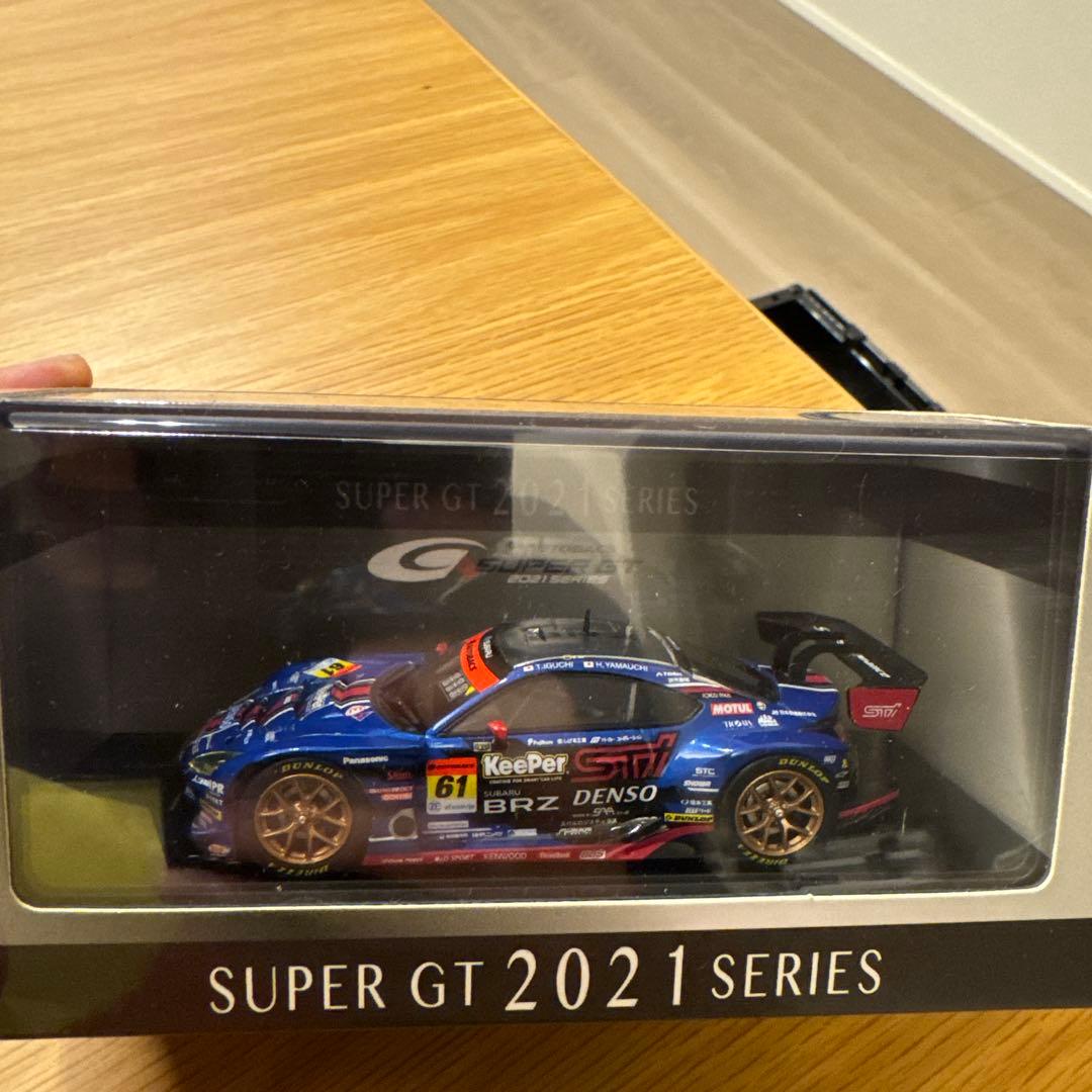 【新品未開封品】 1/43 EBBRO Super GT BRZ 2021