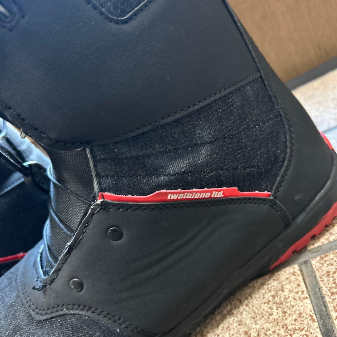 twobone ltd. スノーボードブーツ ブラック/レッド