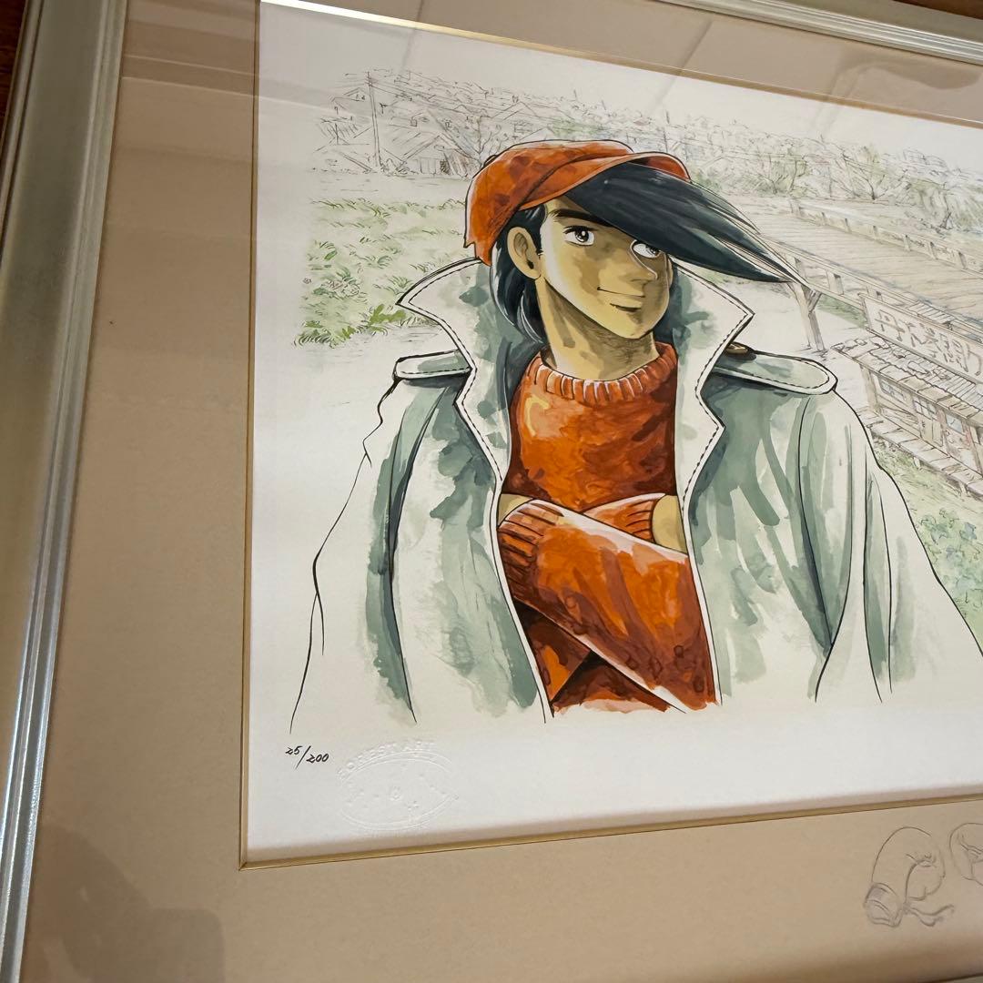 ちばてつや あしたのジョー版画 シルクスクリーン 約束の橋 ア ート