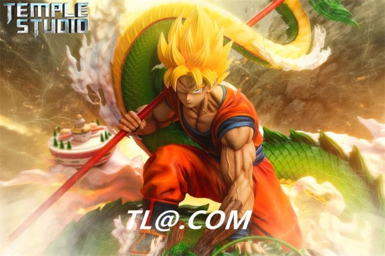 新品未開封『ドラコンボール』　孫悟空　回顧録　ガレージキット スタチュー