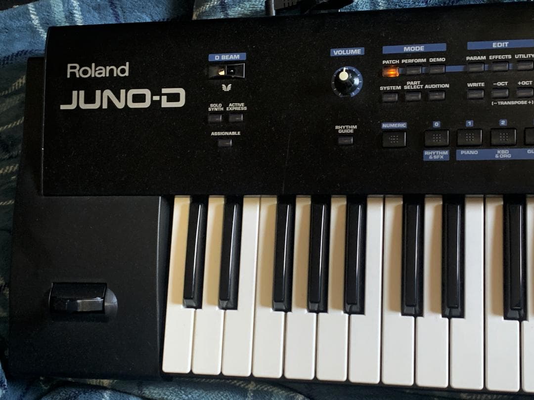 Roland シンセサイザー Juno-D 現状