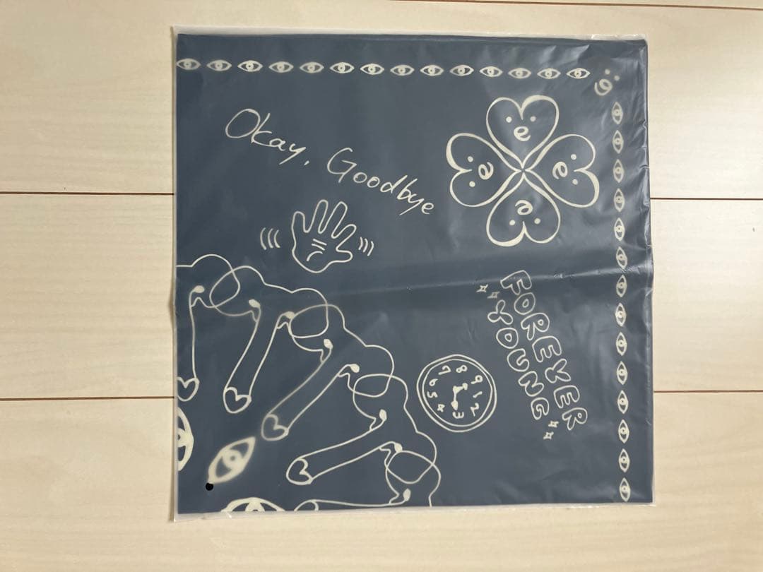 藤井風　Prema バンダナ　ブラック&ホワイト