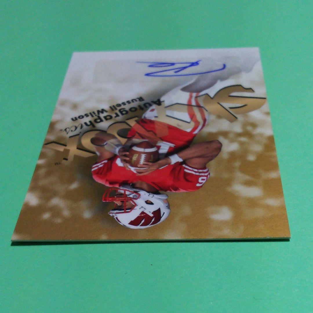 RUSSELL WIlSON　ラッセル ウイルソン　直筆サイン　AUTO　NFL