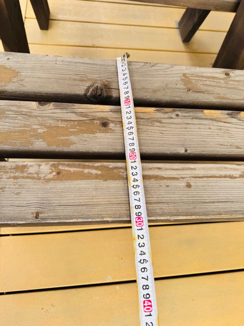 福岡発 アウトドア 手作り テーブル チェアセット 食卓机 椅子 木製