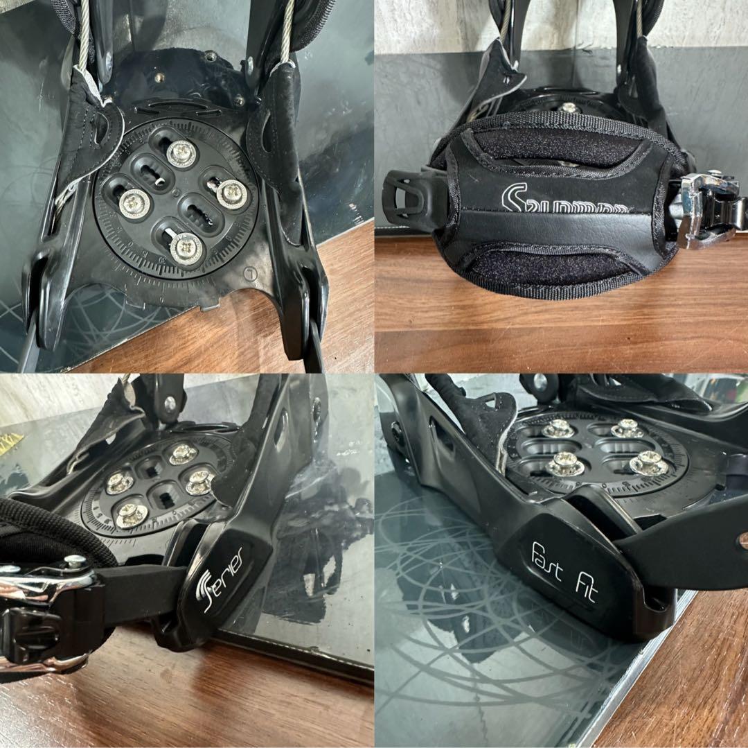 美品 K2 スノボ 板 ビンディング ブーツ ケース 手袋 セット 152cm