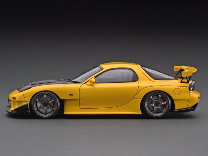 イグニッションモデル 1/18 IG2228 RX-7 FD3S 黄 RE雨宮