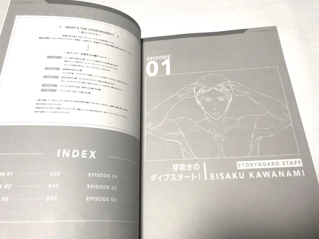 ◎美品◎Free!-Dive to the Future-絵コンテ3冊 七瀬遙