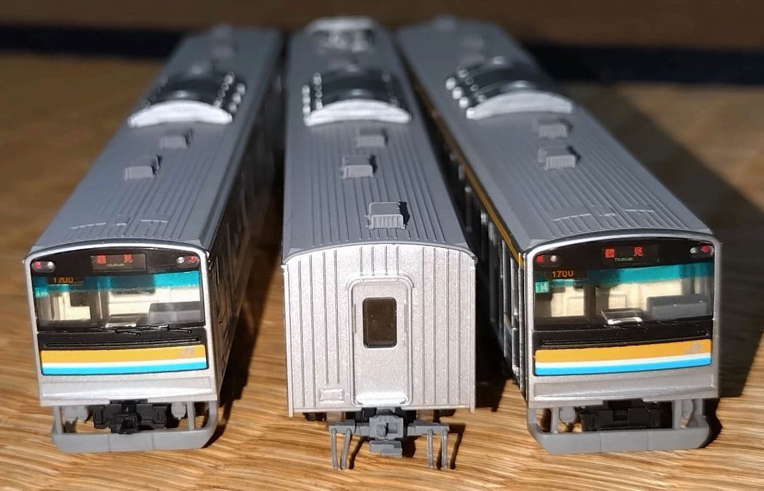 ★トミーテック　鉄道コレクション　JR205系　鶴見線　3両セット　動力化済み★