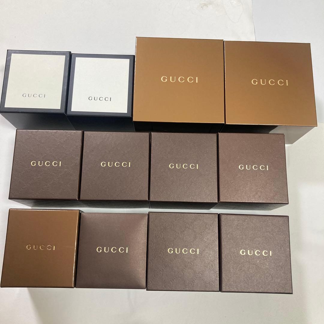 GUCCI　腕時計ケース　空箱　12個セット　取扱説明書付き