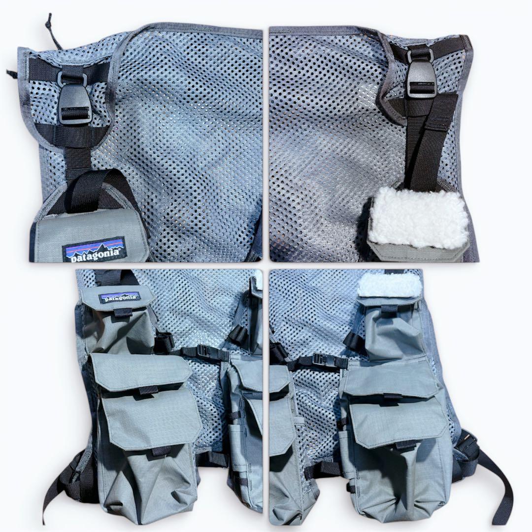 【美品】パタゴニア ステルス・コンバーティブル・ベスト グレー