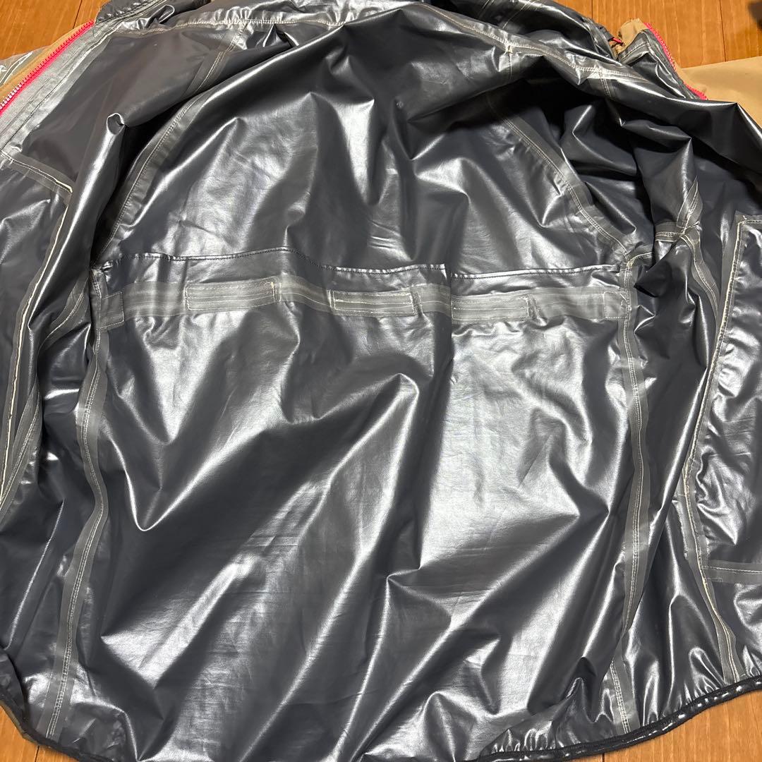 Rivalley RED LAVEL レインスーツ　上下セット　カーキ　3L