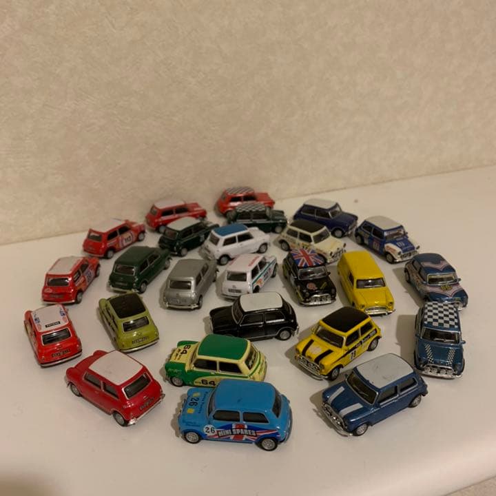 ミニクーパーのミニカー コレクション