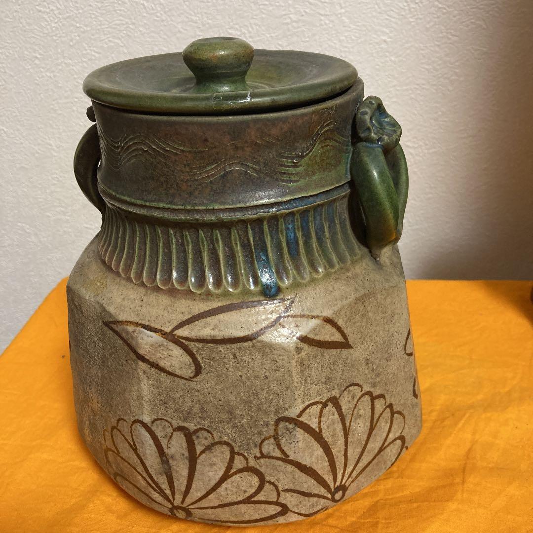 織部　江戸後期　古美術