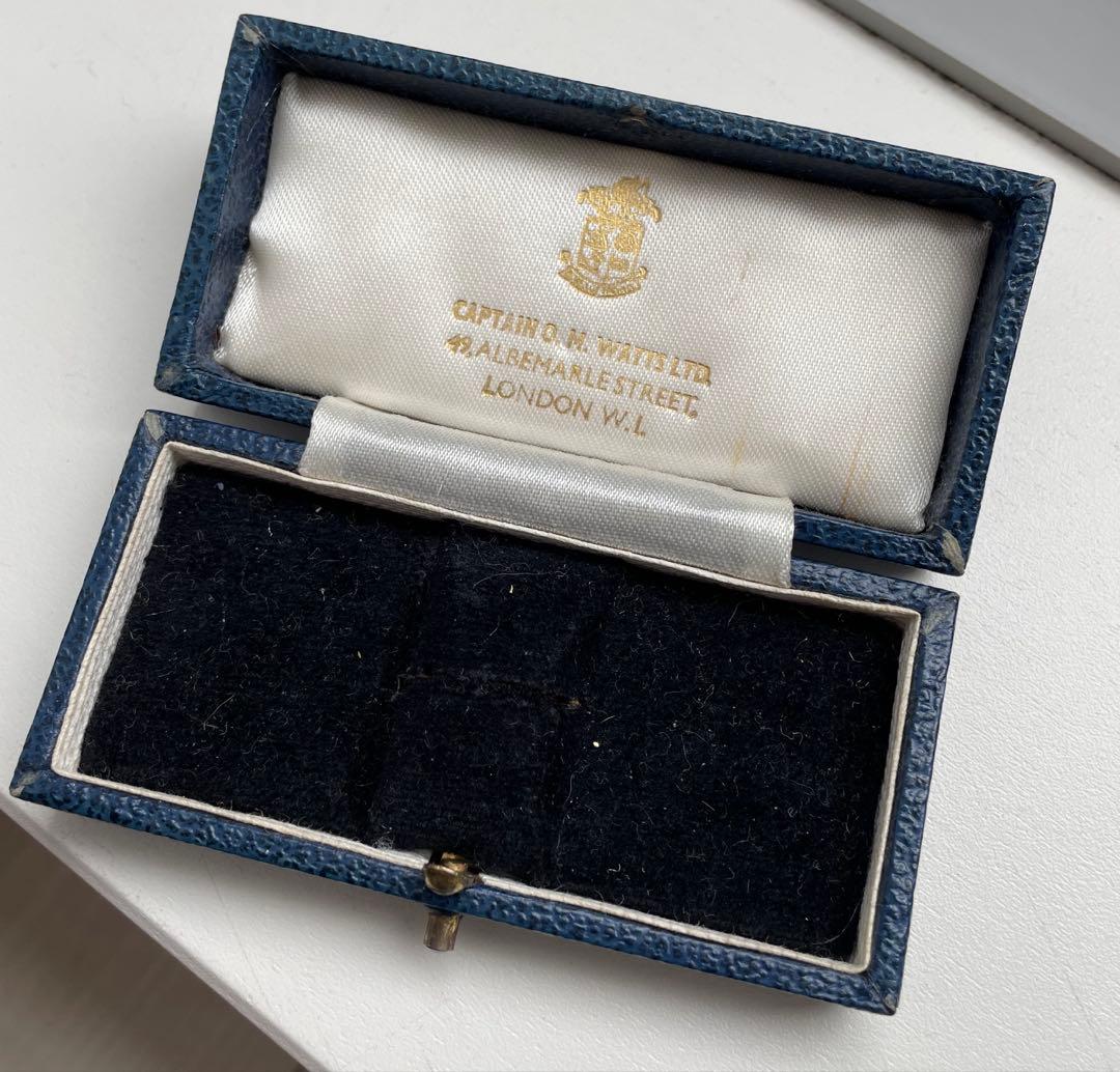 イギリス　ヴィンテージ　アンティーク　ジュエリーボックス