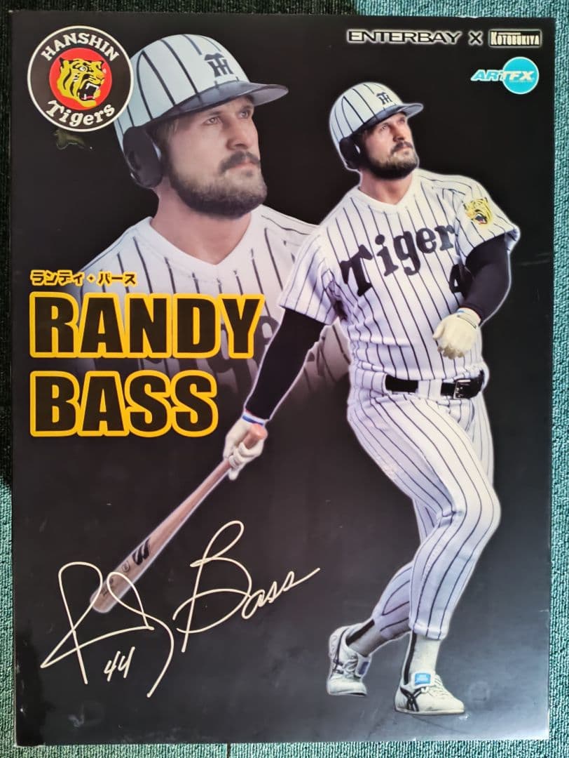 阪神タイガース　ランディ・バース　４４番　フィギュア