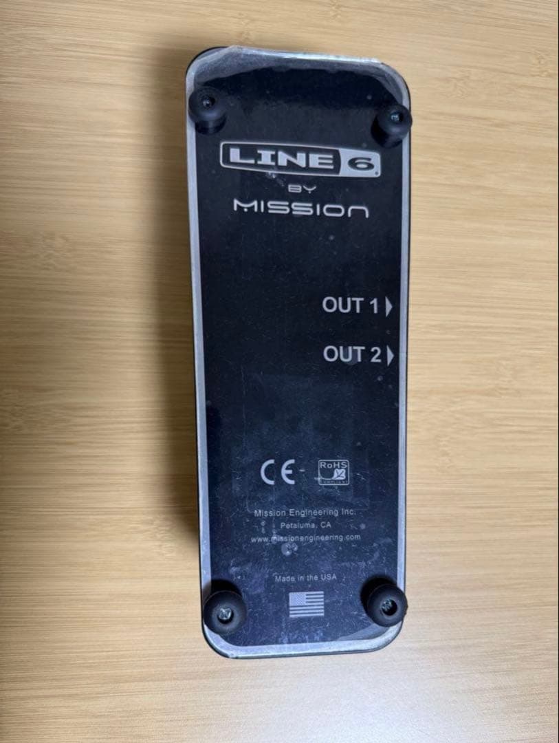 LINE 6 MISSION SP1-L6H エクスプレッションペダル付属品完備