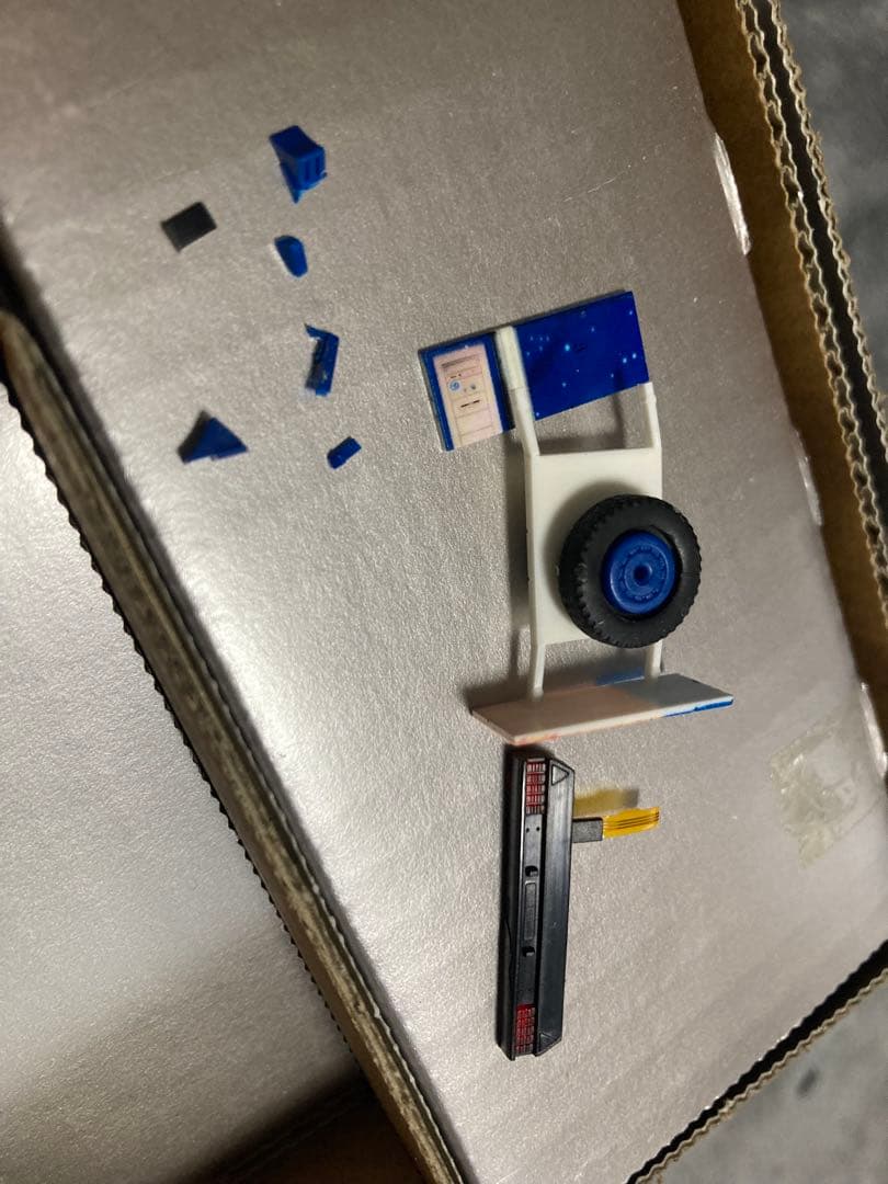 KEYENCE キーエンス　トレーラー ラジコン　デスクランナー　訳あり