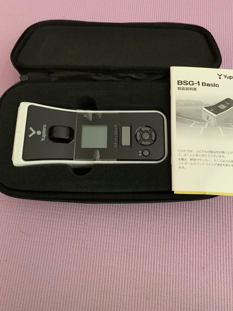 最終値下げ！ユピテルスピードガン　一回のみ使用　状態良好