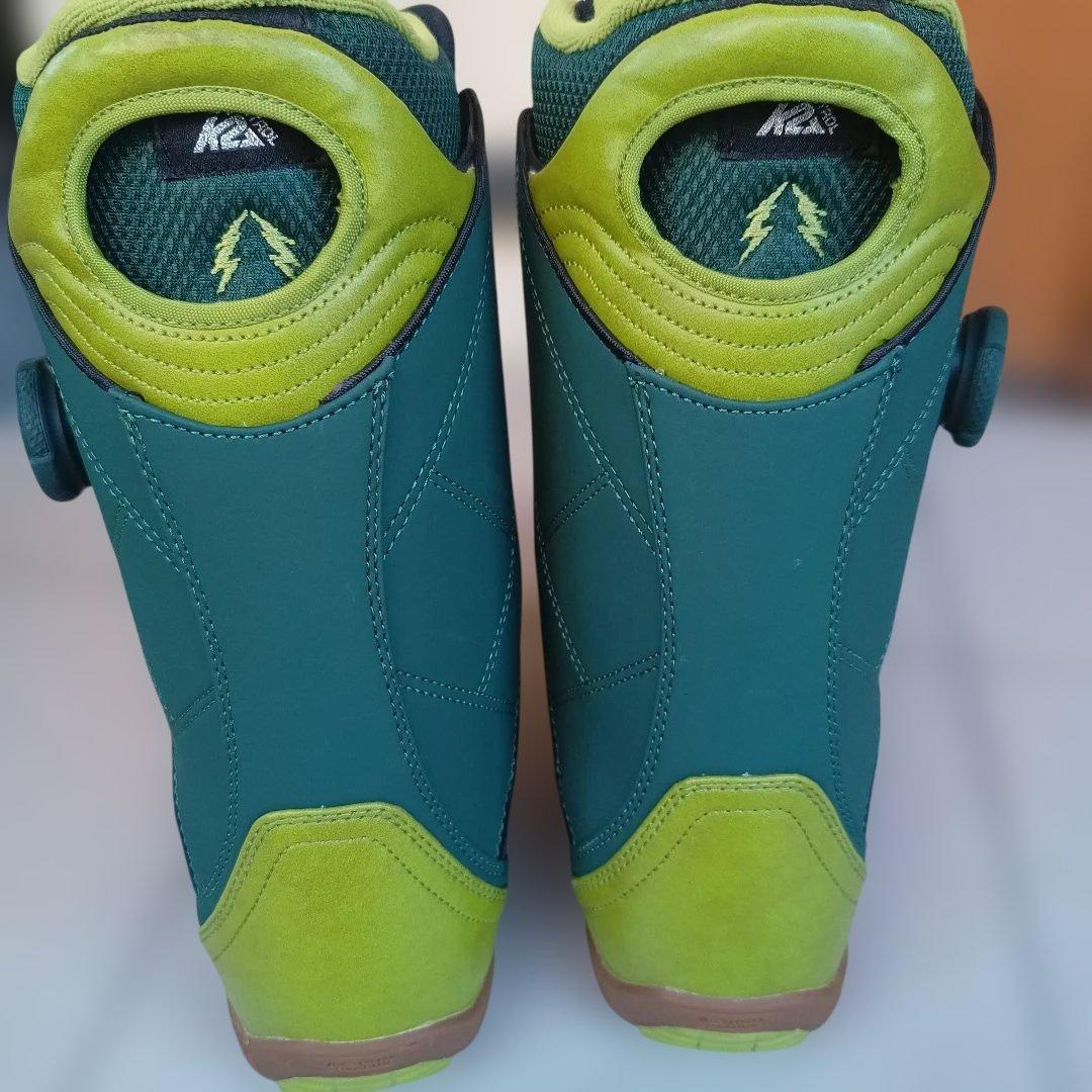 美品 K2 スノーボードブーツ DOMAIN ダブルBOA　26.5