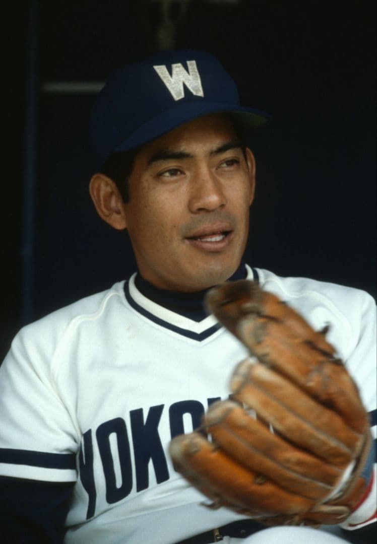 ダイナゼット社製硬式グローブ 大洋ホエールズ基満男選手刺繍入りグローブ