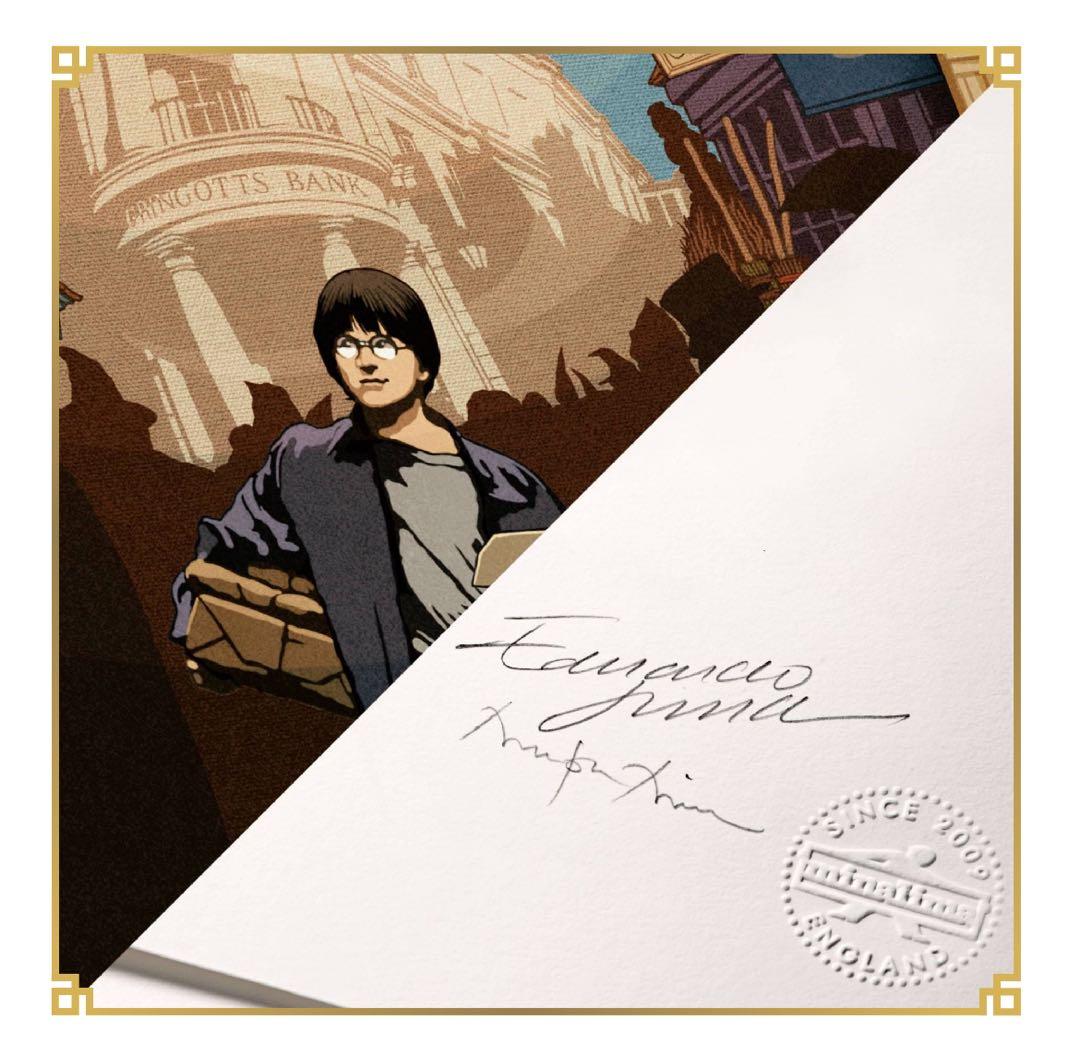 minalima ミナリマアートプリント　ハリーポッターアートプリント