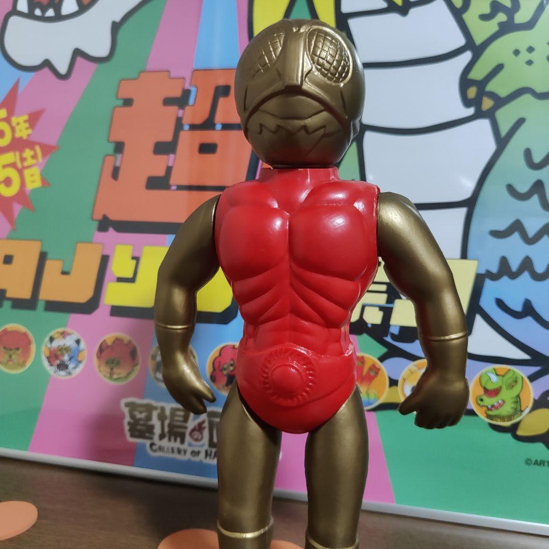 当時物　無版権　仮面ライダー1号　赤ボディ　パチ