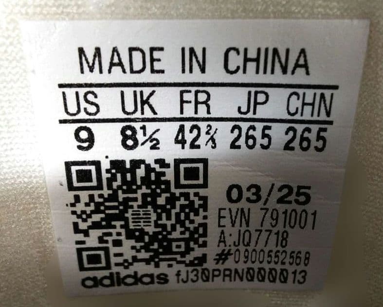 【田36】adidas コードカオス ゴルフシューズ ホワイト/ネイビー