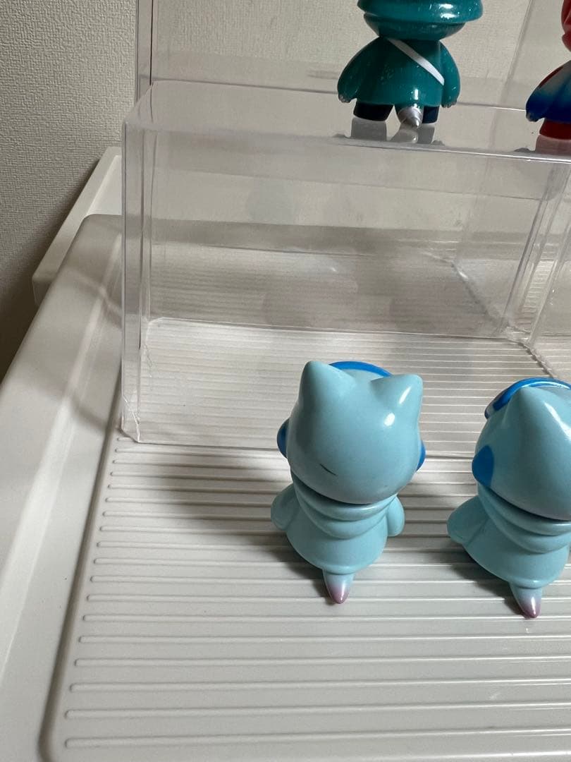 VAGガチャ、デンシコネコ、ソフビ、蓄光