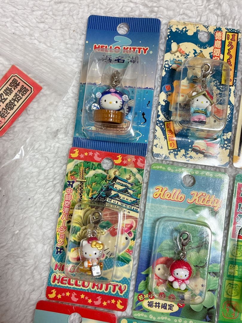 【希少】ご当地キティファスナーマスコットまとめ売り　根付ストラップ　他