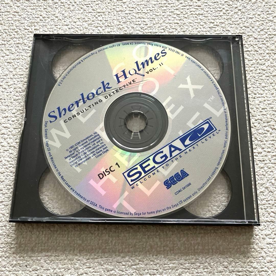 その他 Sherlock Holmes Volume II SEGA CD