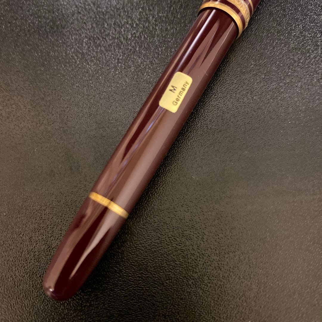 モンブラン マイスターシュテュック 144 万年筆 14Kペン先 ボルドー