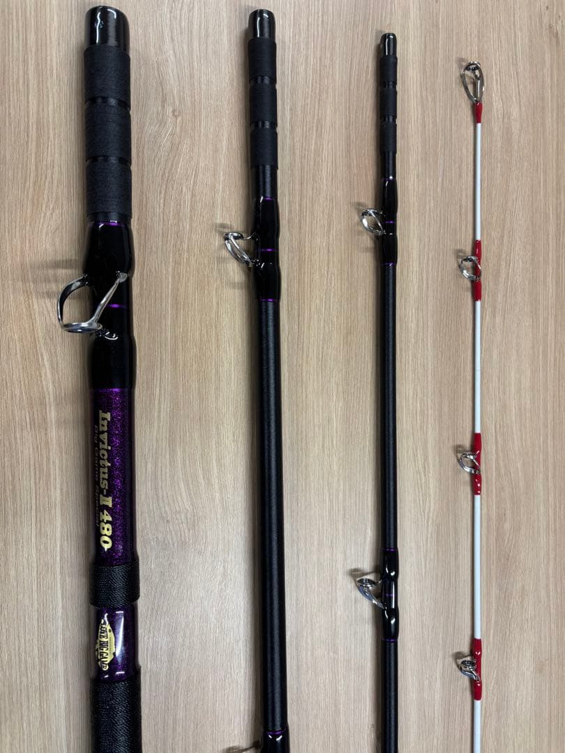 未使用品　釣房エム　invictus-Ⅱ480 クエ・アラ 釣竿