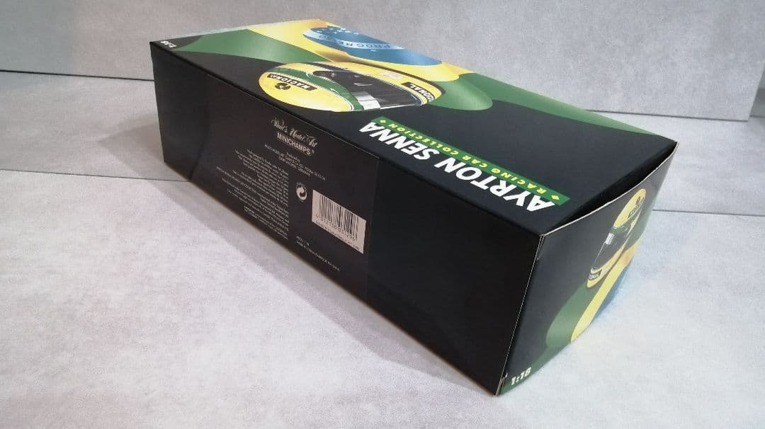 Lotus Renault 97T アイルトン・セナ 1/18 ミニチャンプス