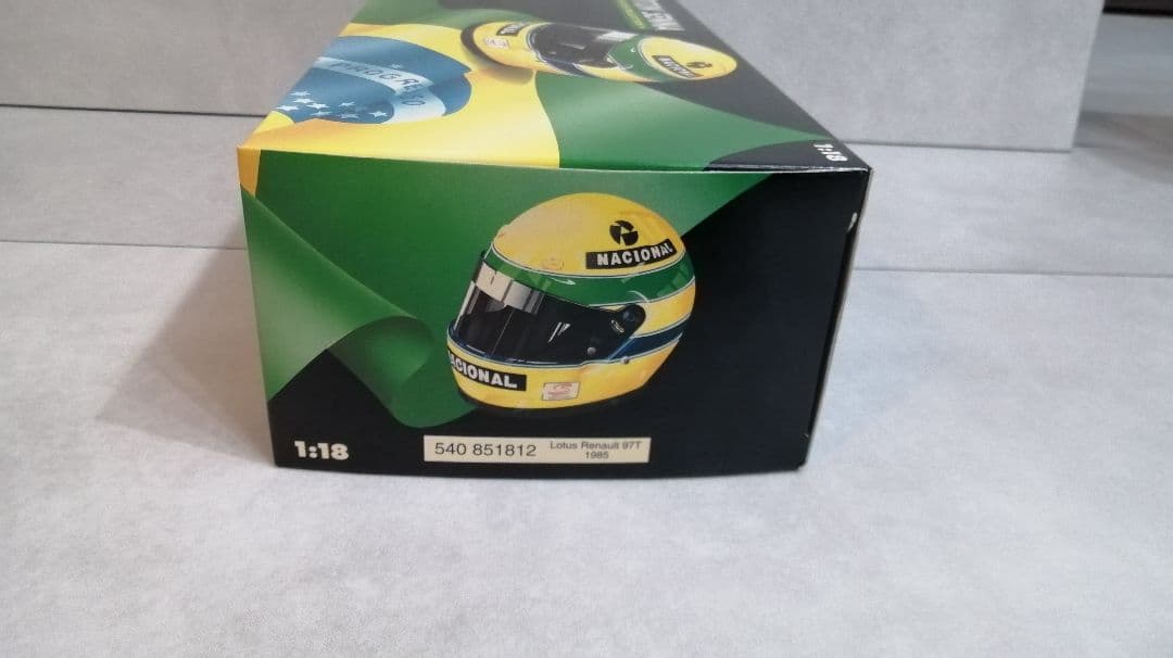 Lotus Renault 97T アイルトン・セナ 1/18 ミニチャンプス