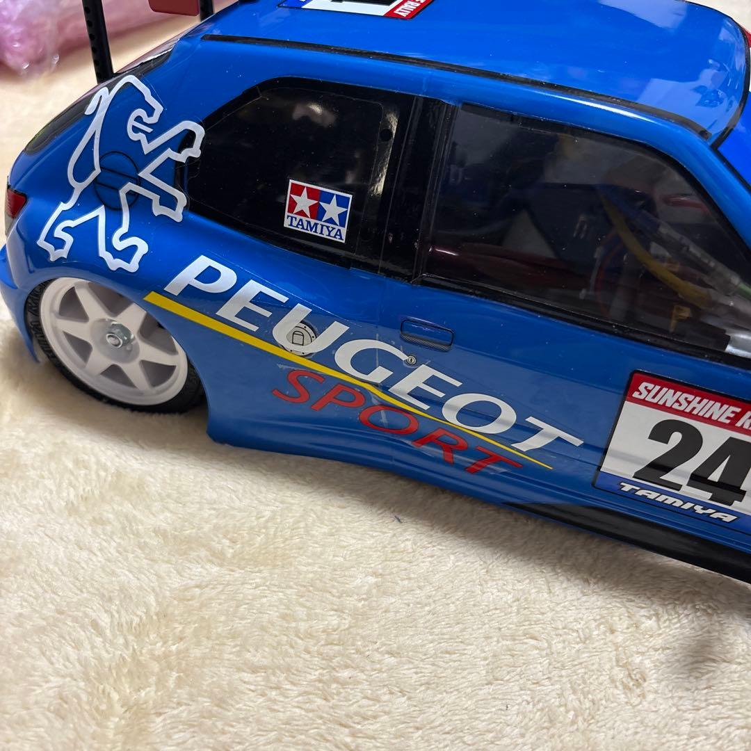 【更に限定価格】タミヤ　BT-01 プジョー 306 マキシ　本体、ボディのみ