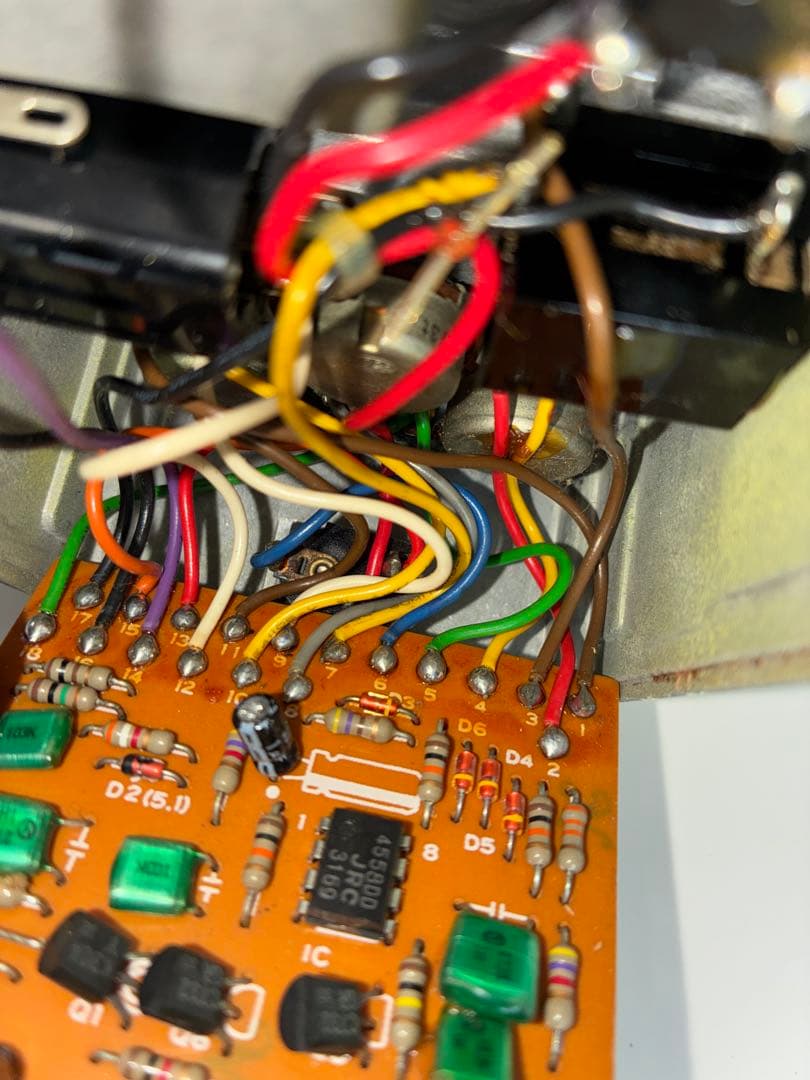 BOSS SUPER OverDrive SD-1 JRC 4558D 83年