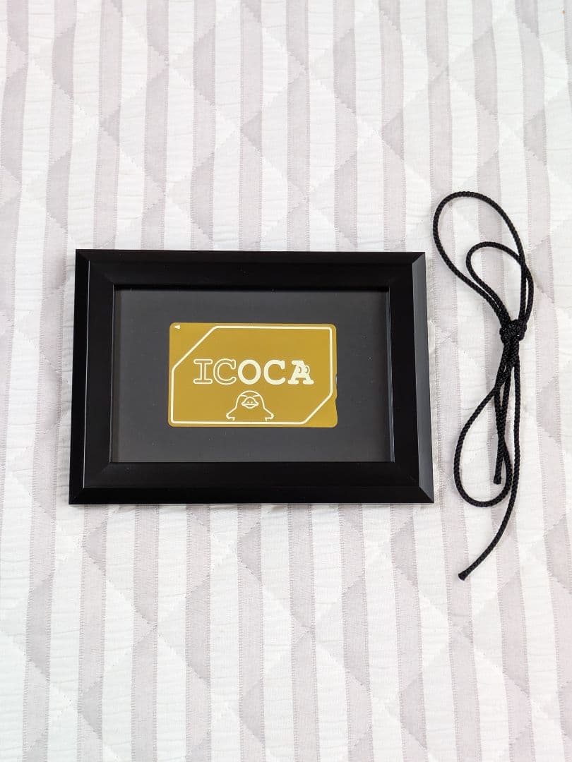 新品未使用☆黄金のICOCA☆J-WESTゴールドカード会員限定